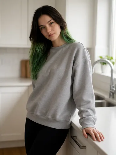 jade lifestyle — 05_kitchen_morning — portrait of Jade, AI-generated