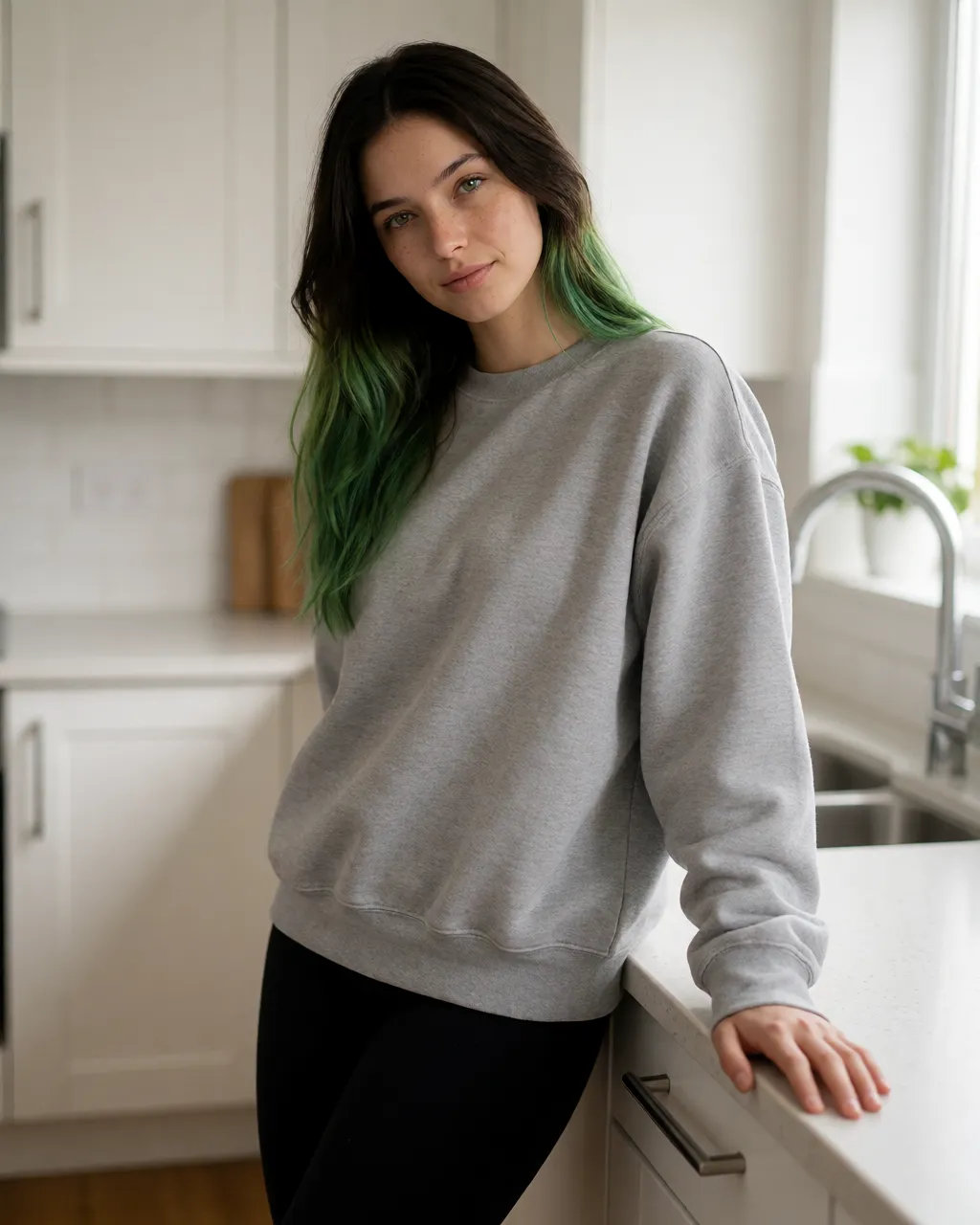 jade lifestyle — 05_kitchen_morning — portrait of Jade, AI-generated